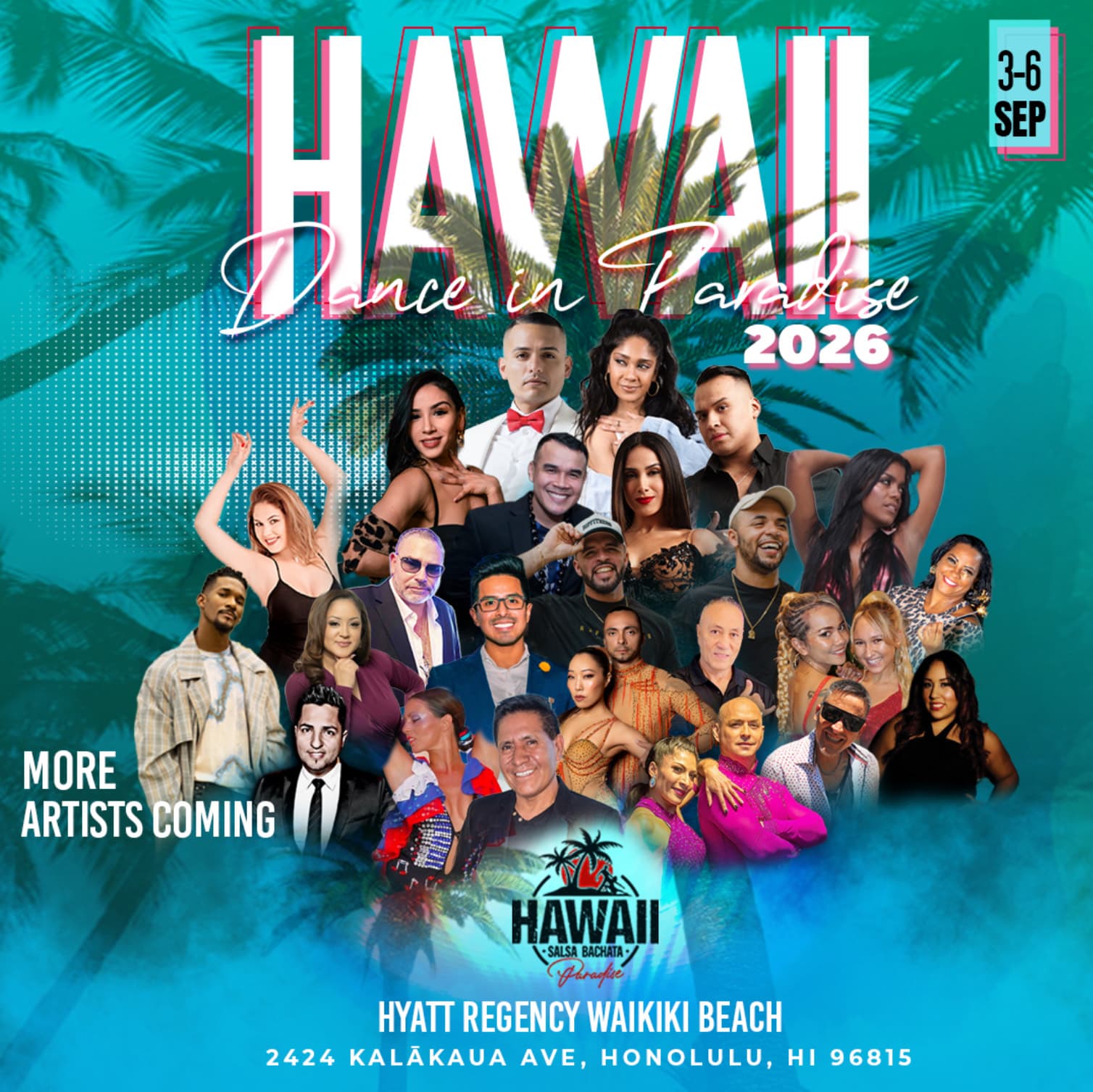 Hawaii Salsa & Bachata Paradise logo